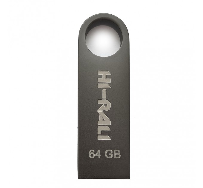 Hi-Rali Флеш-накопитель USB 64GB Hi-Rali Shuttle Series Black (HI-64GBSHBK)