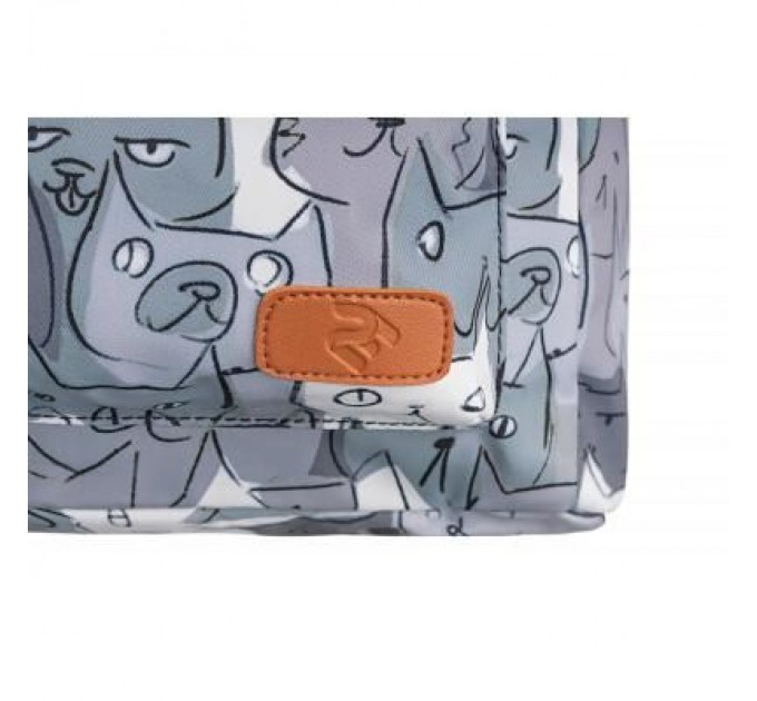 2E Рюкзак для ноутбука 2E 13" TeensPack Cats, grey (2E-BPT6114GC)
