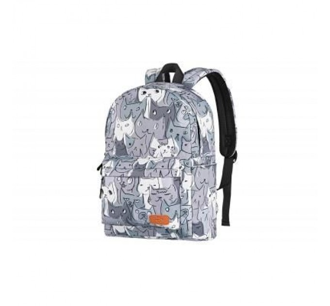 2E Рюкзак для ноутбука 2E 13" TeensPack Cats, grey (2E-BPT6114GC)