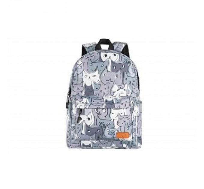 2E Рюкзак для ноутбука 2E 13" TeensPack Cats, grey (2E-BPT6114GC)