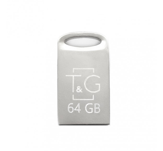 T&G Флеш-накопичувач USB 64GB T&G 105 Metal Series Silver (TG105-64G)