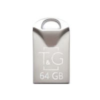 Флеш-накопитель USB 64GB T&G 106 Metal Series Silver (TG106-64G)