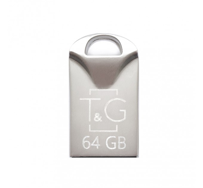 T&G Флеш-накопитель USB 64GB T&G 106 Metal Series Silver (TG106-64G)