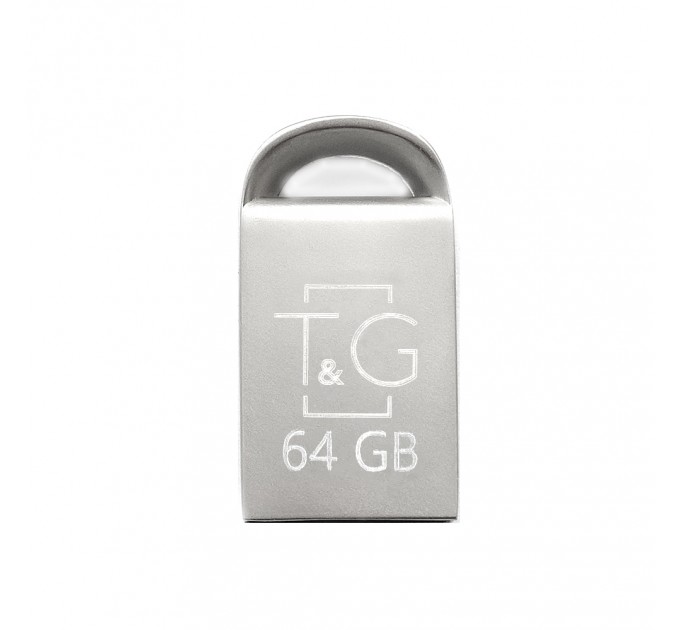T&G Флеш-накопитель USB 64GB T&G 107 Metal Series Silver (TG107-64G)