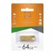 T&G Флеш-накопитель USB 64GB T&G 117 Metal Series Gold (TG117GD-64G)