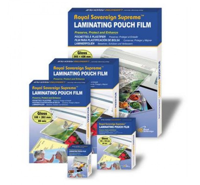 lamiMARK Плівка для ламінування lamiMARK глянц. 85*120 125мкн (100 шт.) (50314)