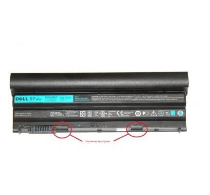 Dell Акумулятор до ноутбука Dell Latitude E5420 NHXVW, 8700mAh (97Wh), 9cell, 11.1V, Li- (A41747)