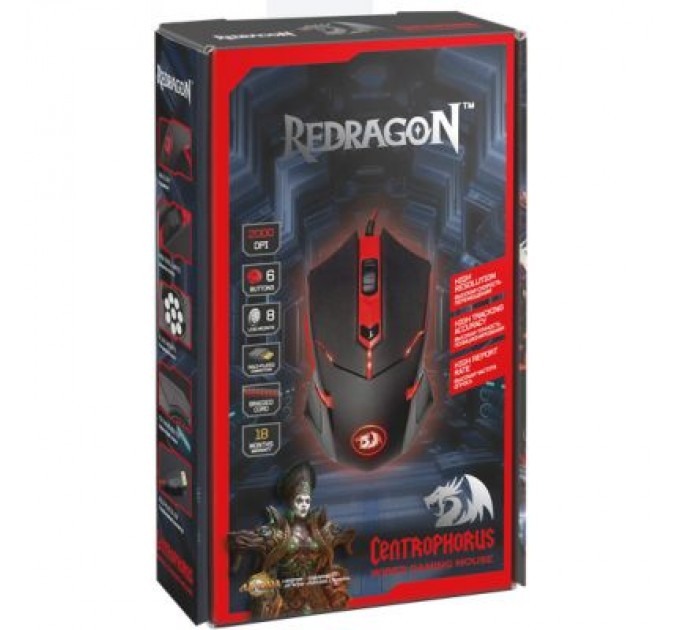 Redragon Мишка Redragon Centrophorus (75004)
