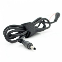 Кабель блоку живлення HP 4,8х1,7 феррит, 1,2м, прямой штекер Voltronic (YT-RC-4,8х1,7)