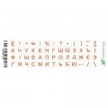 Grand-X Наклейка на клавіатуру Grand-X 52 mini keys transparent protection Cyrillic orange (GXMPOW)