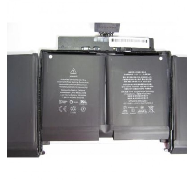 Apple Акумулятор до ноутбука Apple A1618, 99.5Wh (8755mAh), 6cell, 11.36V, Li-Pol (A47266)
