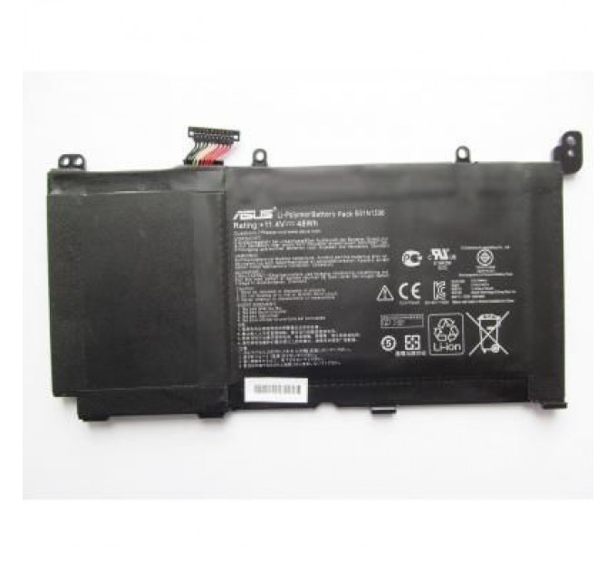 ASUS Акумулятор до ноутбука ASUS S551 B31N1336, 4110mAh (48Wh), 3cell, 11.4V, Li-Pol (A47470)