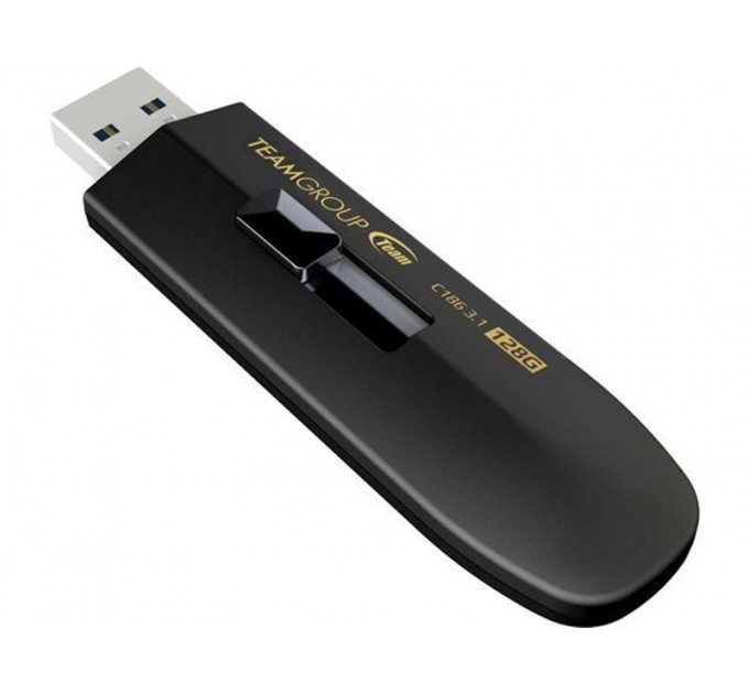 Team Флеш-накопичувач USB3.2 128GB Team C186 Black (TC1863128GB01)