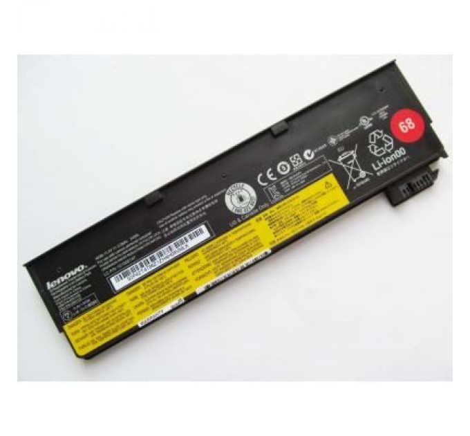 Lenovo Акумулятор до ноутбука Lenovo ThinkPad X240/T440s (68), 24Wh (2060mAh), 3cell, 11.4V, Li-i (A47443)