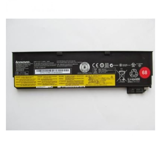 Lenovo Акумулятор до ноутбука Lenovo ThinkPad X240/T440s (68), 24Wh (2060mAh), 3cell, 11.4V, Li-i (A47443)