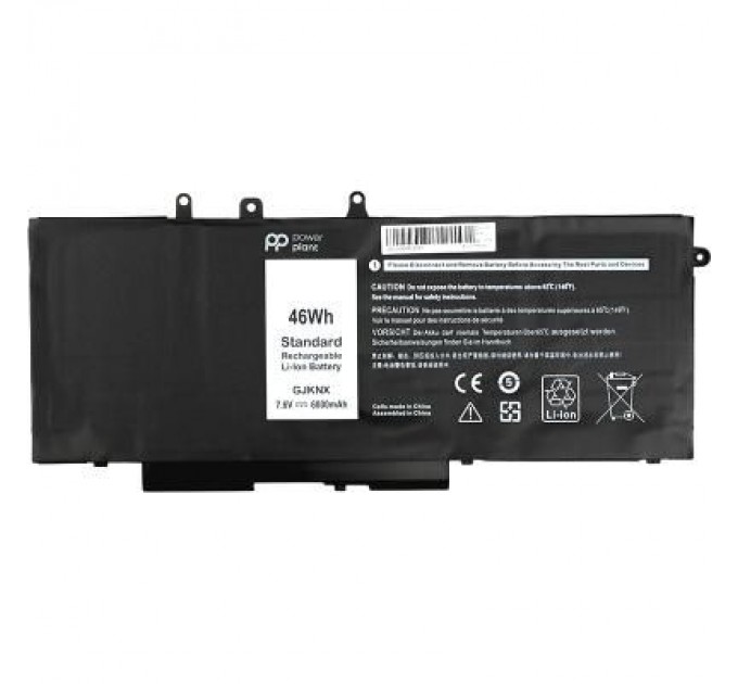 PowerPlant Акумулятор до ноутбука DELL Latitude E5580 (GJKNX) 7.6V 6000mAh PowerPlant (NB441273)
