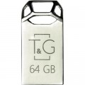 T&G USB флеш накопичувач T&G 64GB 110 Metal Series Silver USB 2.0 (TG110-64G)