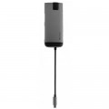 Verbatim Концентратор Verbatim USB-C to U3.1G1/U3.0/HDMI/SD/mSD/RJ45 (49142)