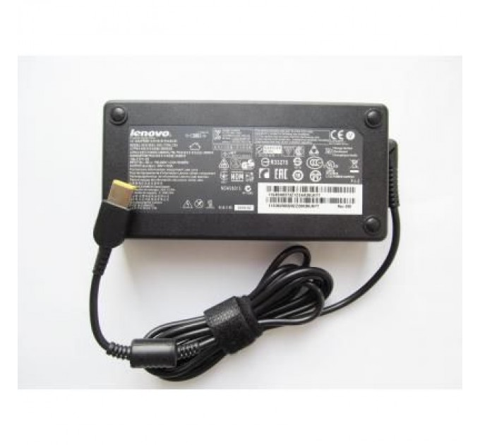 Lenovo Блок живлення до ноутбуку Lenovo 170W 20V, 8.50A, Rectangular Connector (pin inside) Slim (A40274)