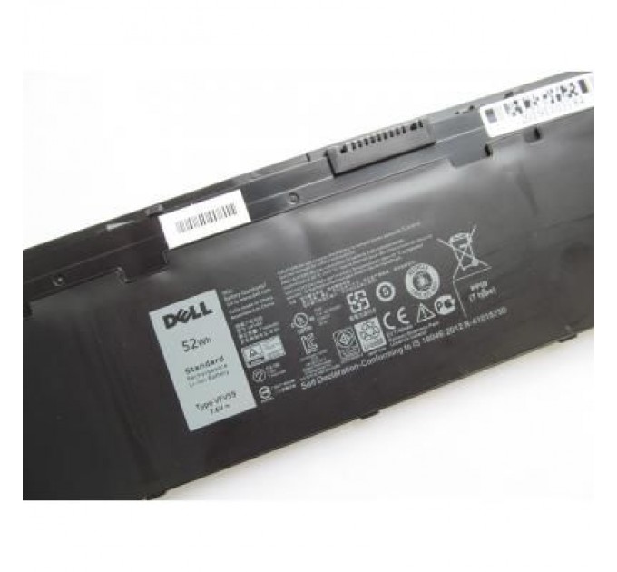 Dell Акумулятор до ноутбука Dell Latitude E7250 VFV59, 52Wh (7140mAh), 4cell, 7.6V, Li-ion (A47466)