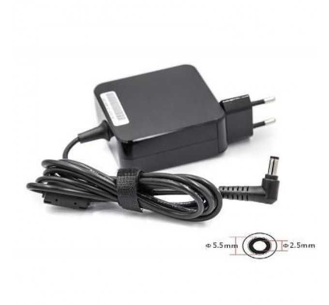 PowerPlant Блок живлення до ноутбуку PowerPlant ASUS 220V, 19V 65W 3.42A (5.5*2.5) wall mount (WM-AC65F5525)