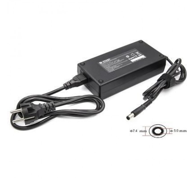 PowerPlant Блок живлення до ноутбуку PowerPlant DELL 220V, 19.5V 180W 9.23A (7.4*5.0) (DL180G7450)