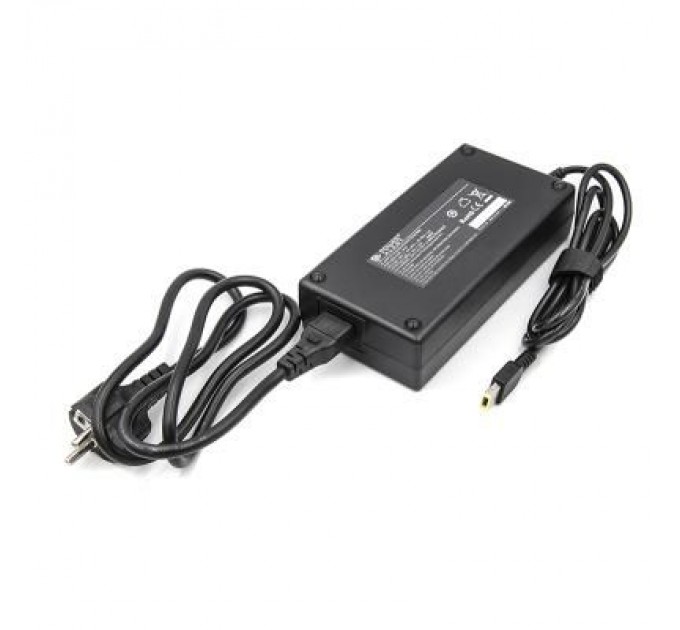 PowerPlant Блок живлення до ноутбуку PowerPlant IBM/LENOVO 220V, 20V 170W 8.5A (USB) (IB170HUSB)
