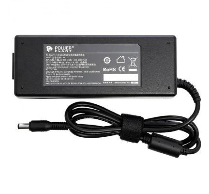 PowerPlant Блок живлення до ноутбуку PowerPlant IBM/LENOVO 220V, 19.5V 120W 6.15A (6.3*3.0) (IB120G6330)