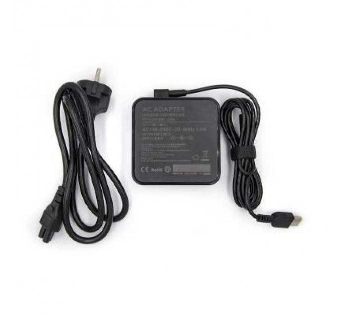 PowerPlant Блок живлення до ноутбуку PowerPlant IBM/LENOVO 220V, 20V 90W 4.5A (Special) wall mount (WM-IB90HSPE)