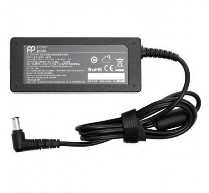PowerPlant Блок живлення до ноутбуку PowerPlant LG 220V, 19V 65W 3.42A (6.5*4.4) (LG65F6544)