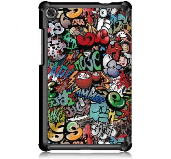 BeCover Чохол до планшета BeCover Lenovo Tab M8 TB-8505/TB-8705/M8 TB-8506 (3 Gen) Graffiti (705026)