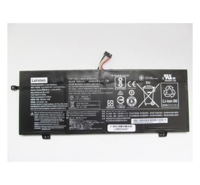 Lenovo Акумулятор до ноутбука Lenovo IdeaPad 710S-13 L15M4PC0, 6055mAh (46Wh), 4cell, 7.6V, Li-io (A47497)