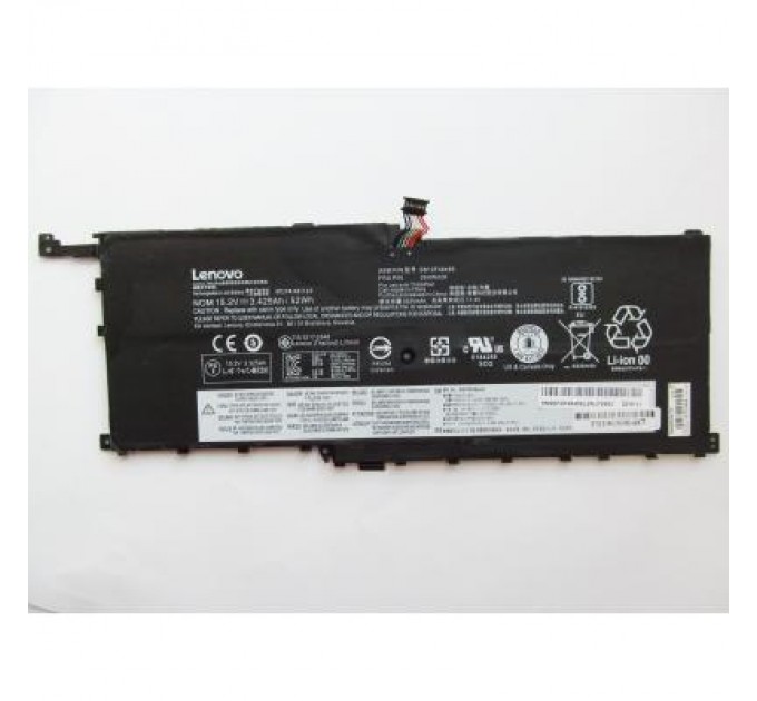 Lenovo Акумулятор до ноутбука Lenovo ThinkPad X1 Carbon (4th Gen) 00HW028, 3440mAh (53Wh), 4cell, (A47216)