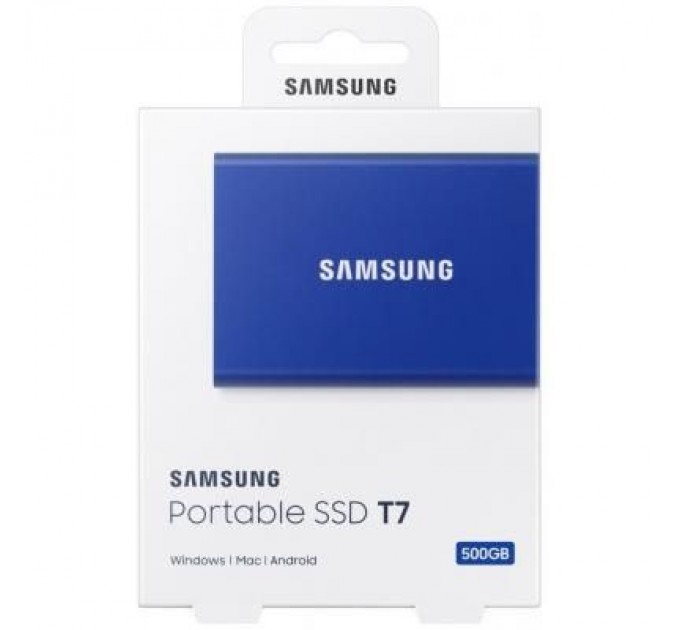 Samsung Накопичувач SSD USB 3.2 500GB T7 Samsung (MU-PC500H/WW)