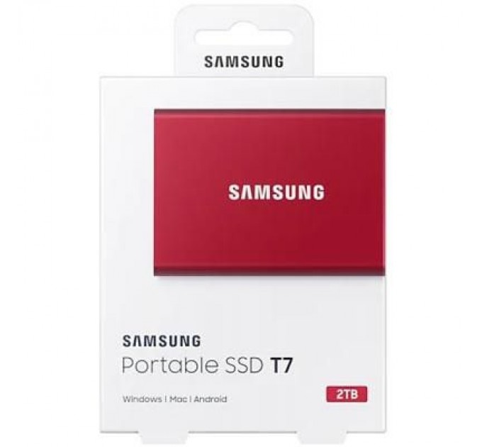 Samsung Накопичувач SSD USB 3.2 2TB T7 Samsung (MU-PC2T0R/WW)