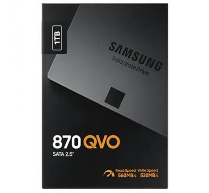 Samsung Накопичувач SSD 2.5" 1TB 870 QVO Samsung (MZ-77Q1T0BW)