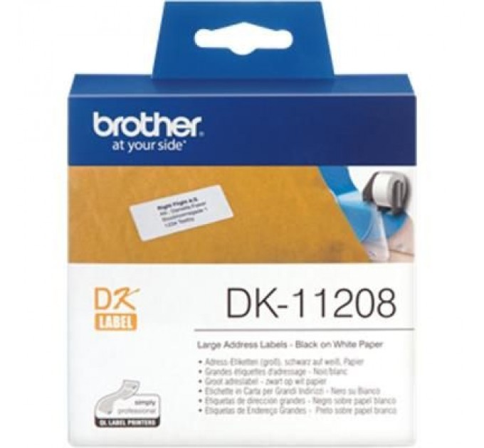 Brother Етикет-стрічка Brother 38*90 к QL-1060N, QL-570 (DK11208)