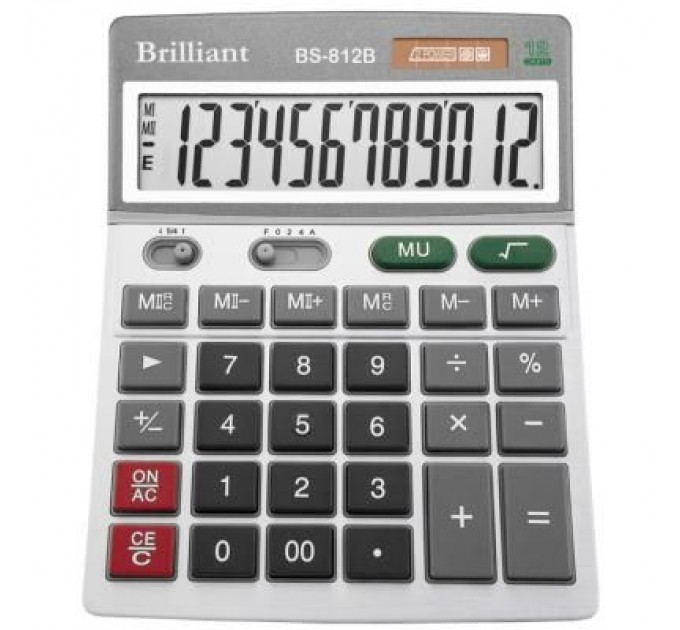 Brilliant Калькулятор Brilliant BS-812 (S/B) (BS-812)