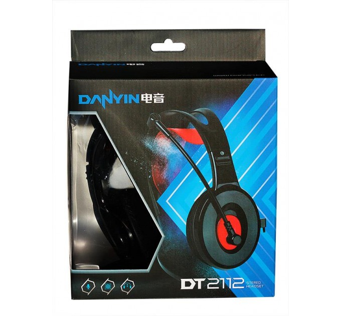 Somic Гарнитура Somic Danyin DT-2112 Black/Red