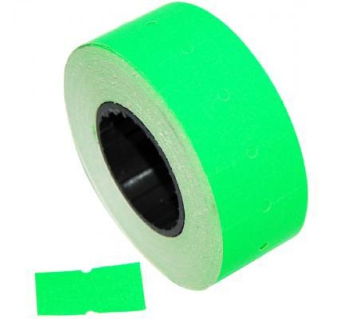 Aurika Етикет-стрічка Aurika 21х12 green, 30 рул (2112G)