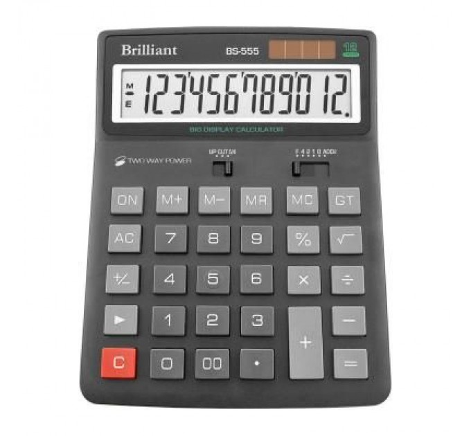 Brilliant Калькулятор Brilliant BS-555 (S/B) (BS-555)