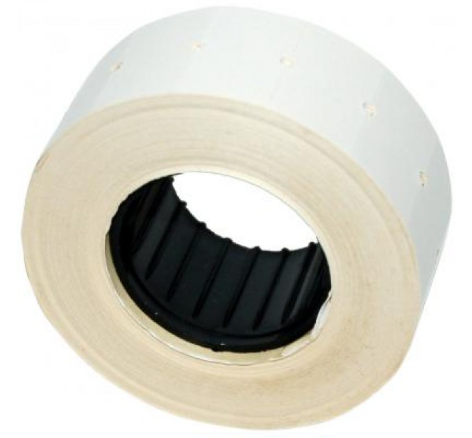 Aurika Етикет-стрічка Aurika 21х12 white, 30 рул (2112W)