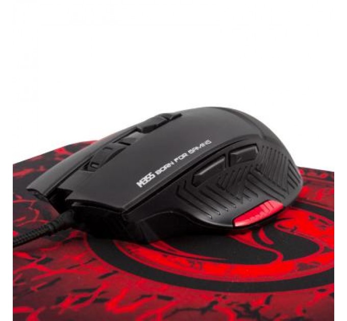 Marvo Мишка Marvo M355+G1 USB Black (M355+G1)