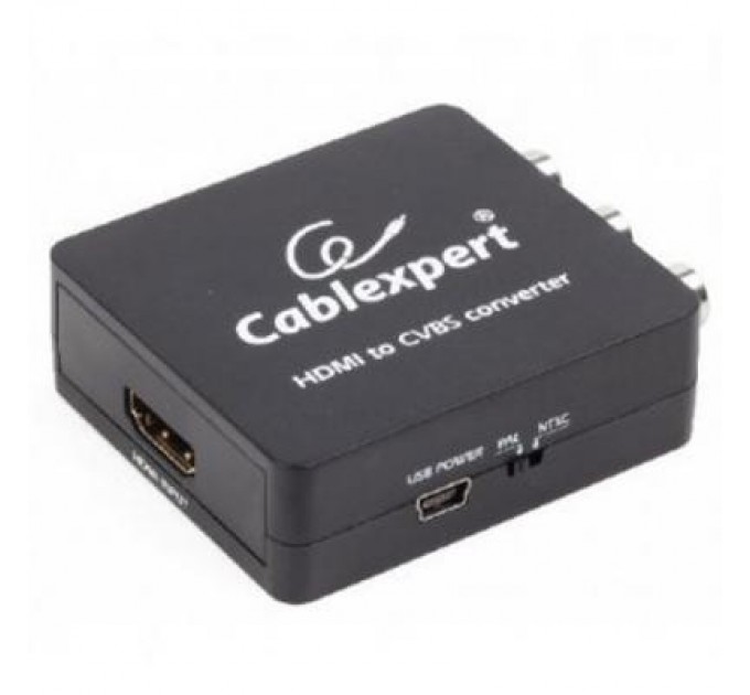 Cablexpert Конвертор HDMI to 3 x RCA Cablexpert (DSC-HDMI-CVBS-001)