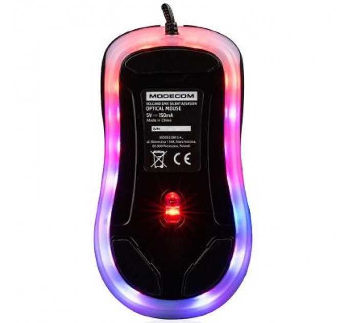 Modecom Мишка Modecom Volcano GMX Assassin RGB Silent USB Black (M-MC-GMX-SILENT-ASSASSIN)