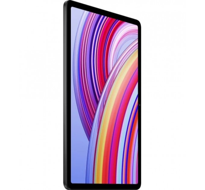 Xiaomi_ Планшет Xiaomi Redmi Pad Pro 6/128GB Graphite Gray; 12.1" (2560x1600) IPS / Qualcomm Snapdragon 7s Gen 2 / ОЗУ 6 ГБ / 128 ГБ встроенная + microSD до 1 ТБ / камера 8 Мп + 8 Мп / Wi-Fi, Bluetooth / ОС Android 14.0 / 280x181.9x7.5 мм, 571 г / 10