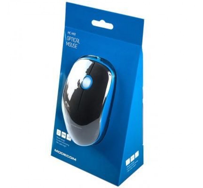 Modecom Мишка Modecom MC-M111 USB Blue-Black (M-MC-M111-140)