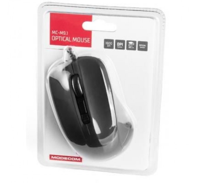 Modecom Мишка Modecom MC-M9.1 USB Black (M-MC-00M9.1-100)