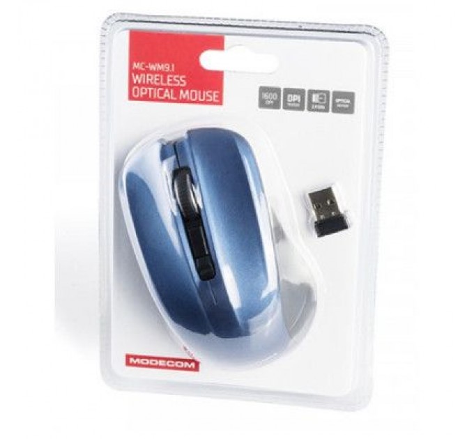 Modecom Мишка Modecom MC-M9.1 Wireless Blue (M-MC-0WM9.1-140)