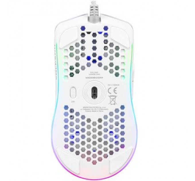 Modecom Мишка Modecom Shinobi 3360 Volcano USB White (M-MC-SHINOBI-3360-200)